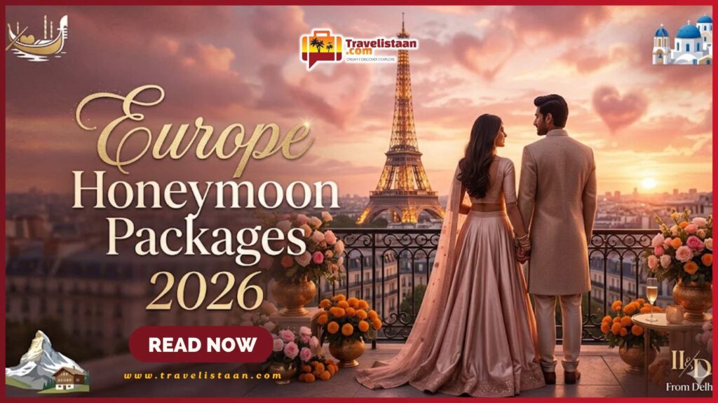 Europe Honeymoon Packages 2026 – Luxury Romantic Guide for Couples from NSP Pitampura, Delhi