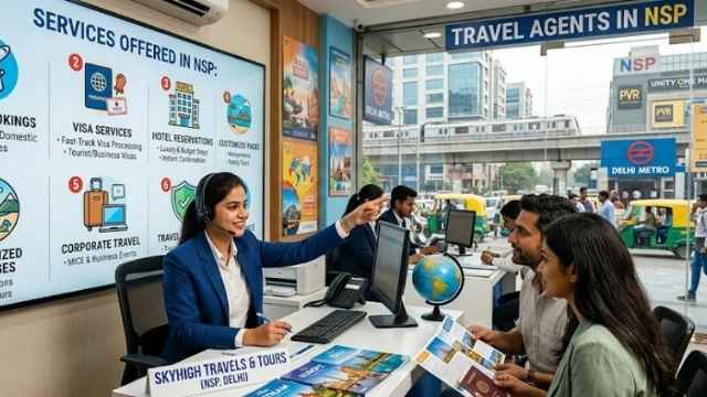 Travel Agents in Netaji Subhash Place (NSP), Delhi – Complete Guide for Travelers