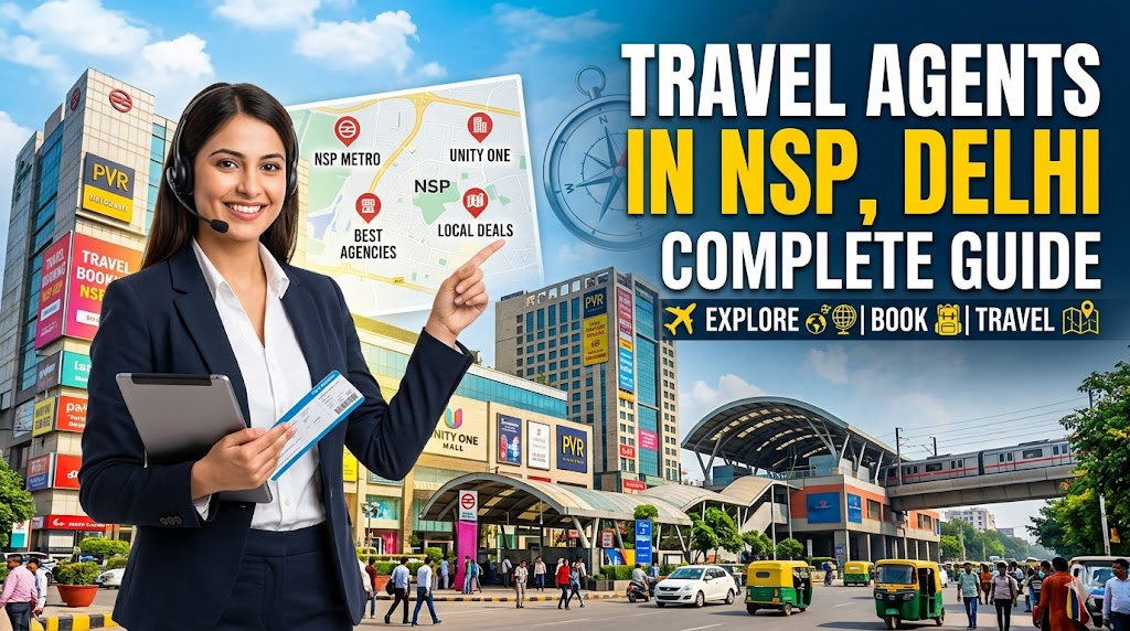 Travel Agents in Netaji Subhash Place (NSP), Delhi