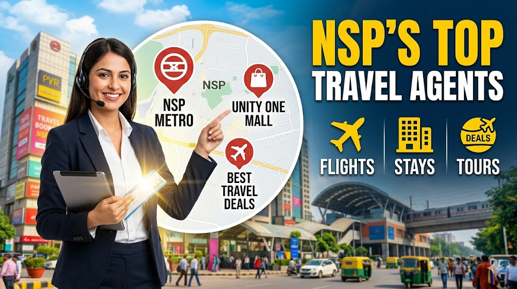 Travel Agents in Netaji Subhash Place (NSP), Delhi