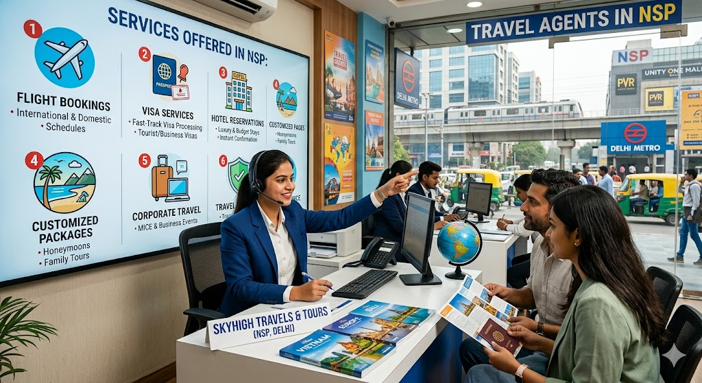 Travel Agents in Netaji Subhash Place