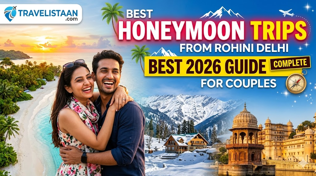 Best Honeymoon Trips from Rohini Delhi – Complete 2026 Guide for Couples
