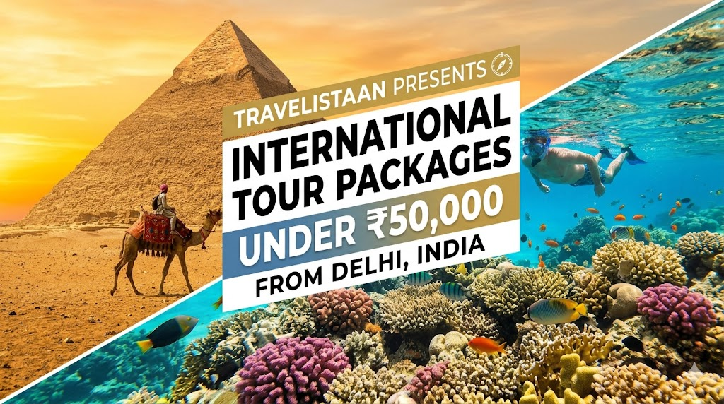 International Tour Packages Under ₹50000 from Delhi, India – Affordable Foreign Trips for Budget Travelers