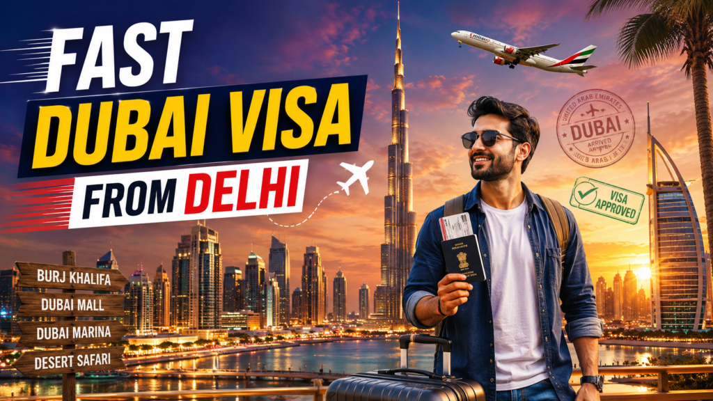 Best Travel Agency for Dubai Visa in Delhi – Complete Guide for Fast, Smooth & Hassle-Free Travel Planning