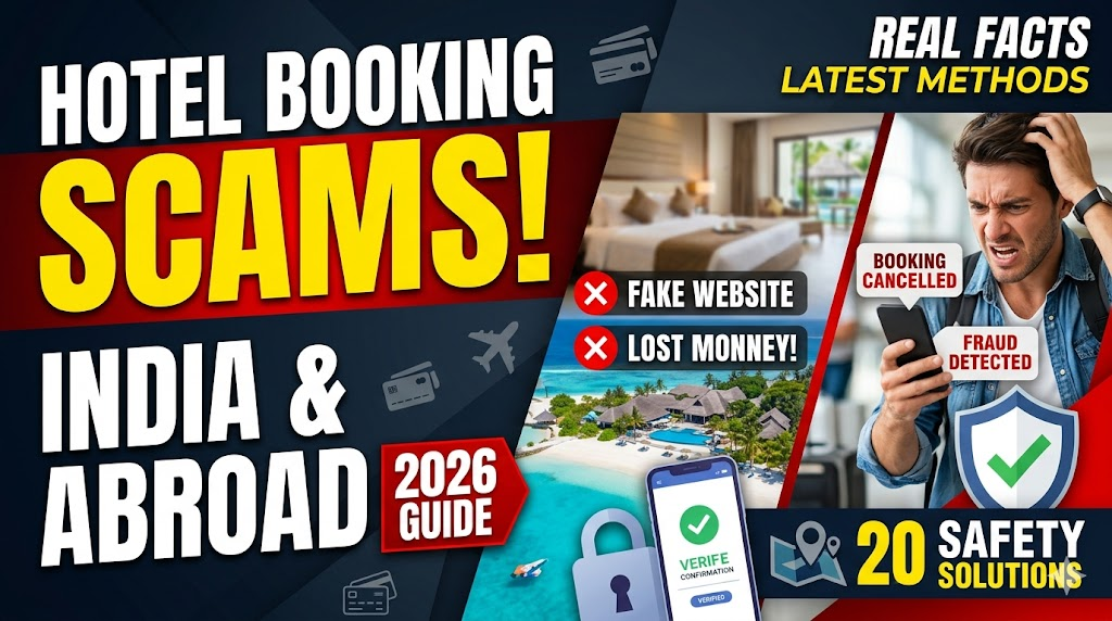Hotel Booking Scams in India & Abroad: Real Facts, Latest Fraud Methods, and Complete Safety Solutions (2026 Guide)