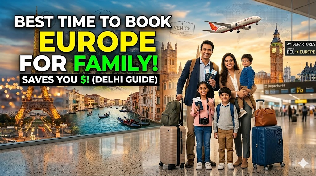 Europe Tour Packages for Family from Delhi