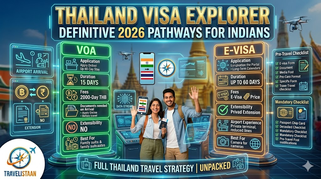 Thailand Visa Update 2026: New Entry Rules for Indian Tourists Explained by Travelistaan