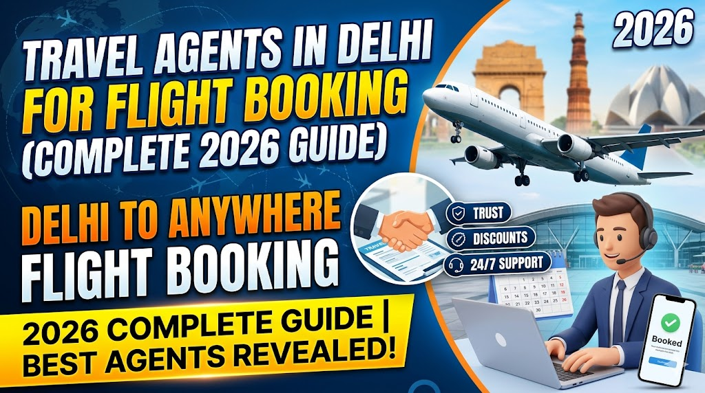 Travel Agents in Delhi for Flight Booking (Complete 2026 Guide)