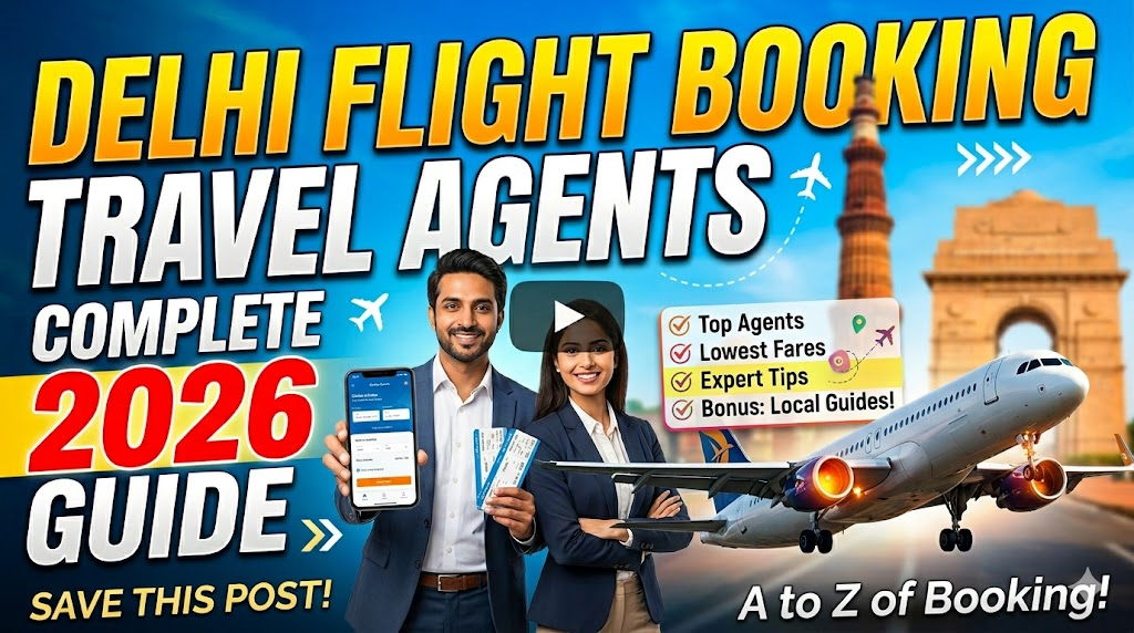 Travel Agents in Delhi for Flight Booking (Complete 2026 Guide)