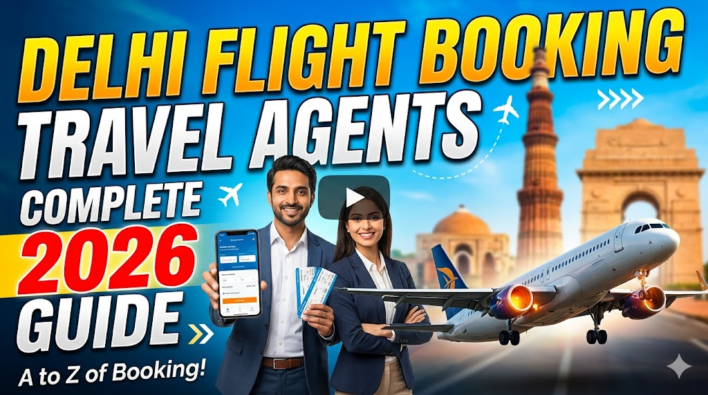 Travel Agents in Delhi for Flight Booking (Complete 2026 Guide)