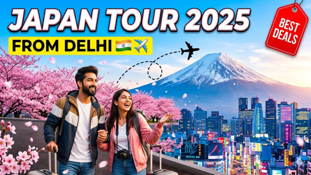 Japan Tour Packages from Delhi 2025 | Travelistaan.com