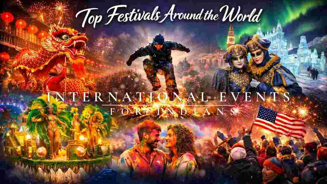 Upcoming International Events for Indian Travellers 2026: Top Global Festivals & Experiences You Can’t Miss