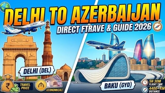 Delhi to Azerbaijan Travel Guide 2026