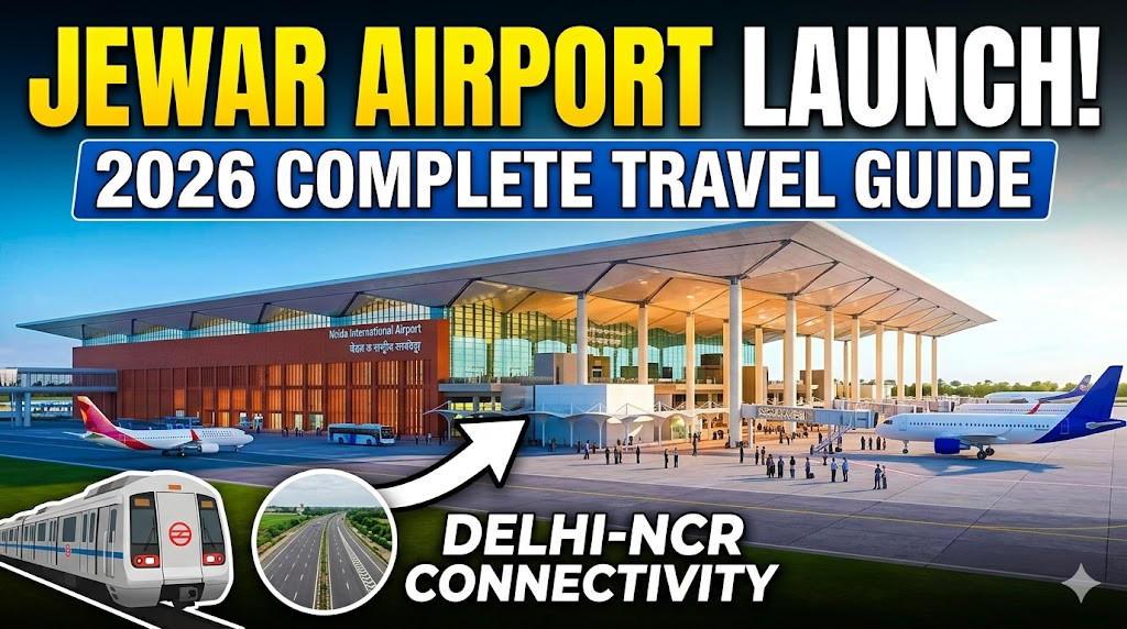Noida International Airport (Jewar) Launch: Complete Travel Guide for Delhi-NCR Travelers in 2026