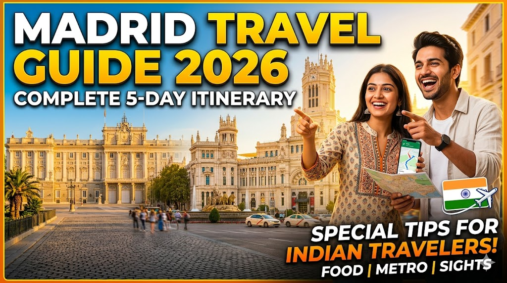 Madrid Travel Guide 2026: Complete 5-Day Itinerary for Indian Travelers