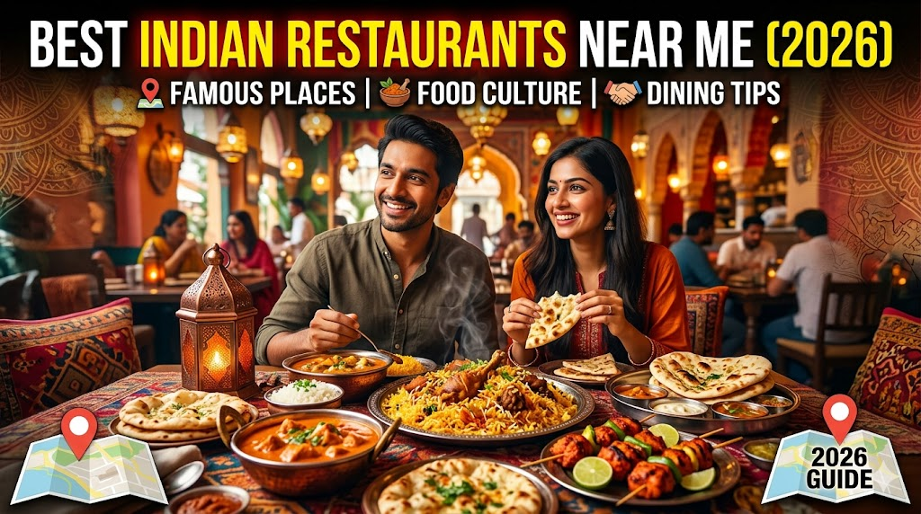 Best Indian Restaurants Near Me (2026) – Complete Guide With Famous Restaurants, Food Culture & Dining Tips