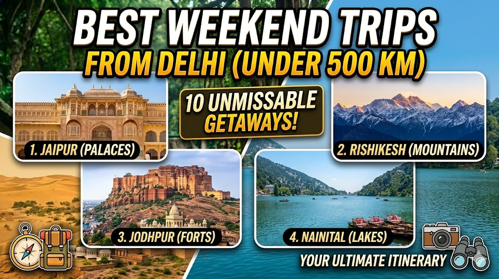 Best Places to Go from Delhi in 2026