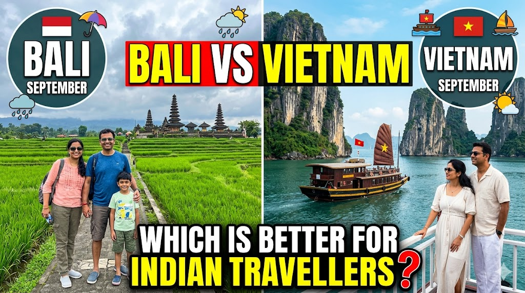 Bali vs Vietnam in September: Which International Destination is Better for Indian Travelers?