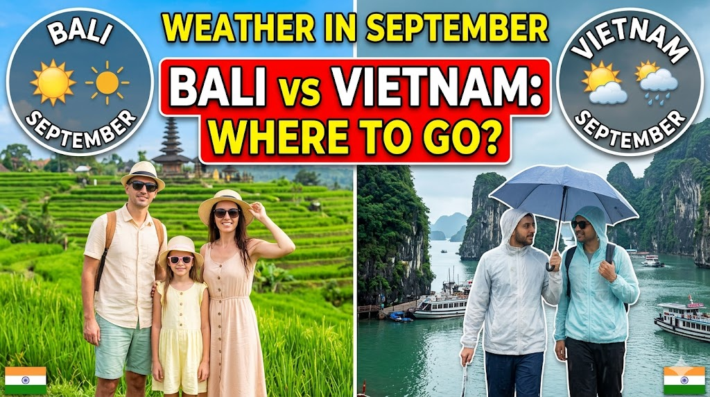 Bali vs Vietnam in September