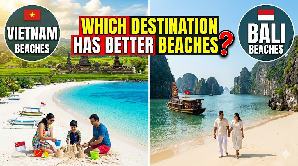 Bali vs Vietnam in September
