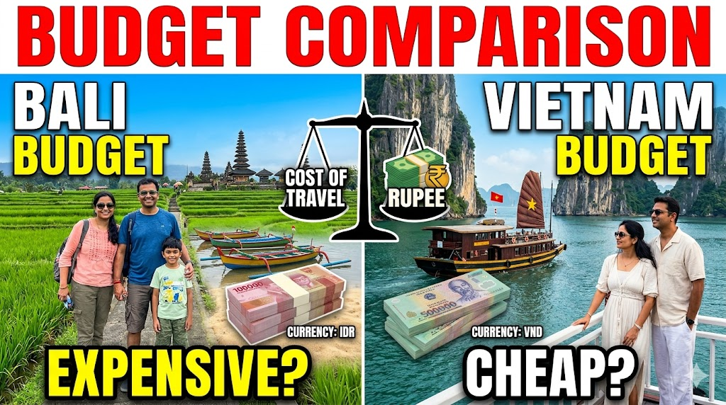 Bali vs Vietnam in September