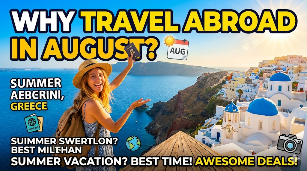 Best Places to Visit in August Outside India (2026 Guide for Indian Travellers)