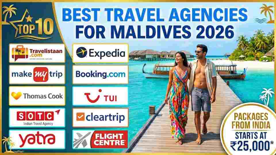 Best Travel Agencies for Maldives Tour Packages from India (2026)