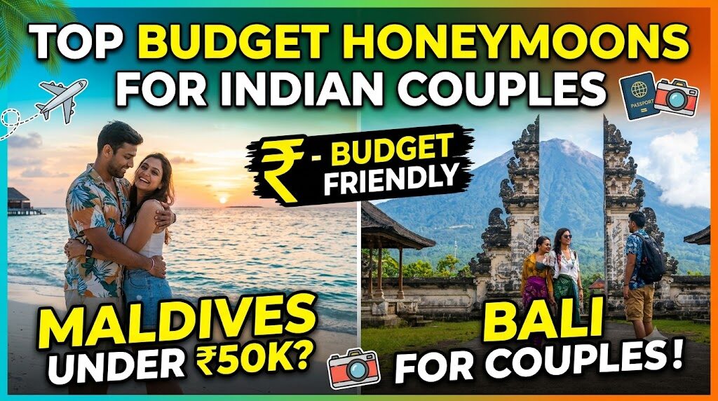 Top Budget-Friendly Honeymoon Destinations for Indian Couples