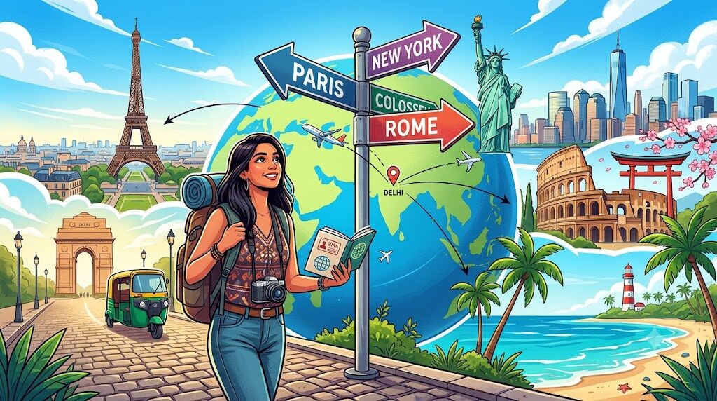 The Ultimate 2026 Travel Guide from Delhi: International Tours, Visa Tips & Dream Destinations with Travelistaan