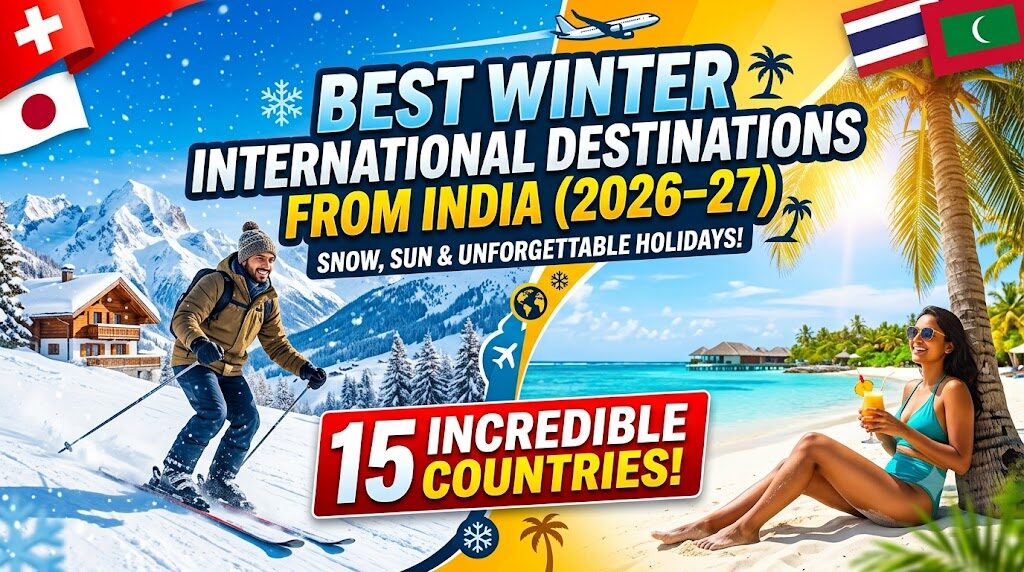 Best Winter International Destinations from India (2026–27) | Top 5 Countries to Visit