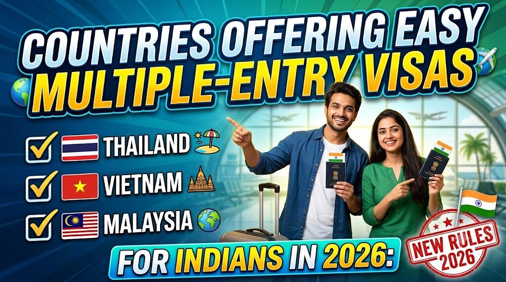 Countries Offering Easy Multiple-Entry Tourist Visas for Indians in 2026