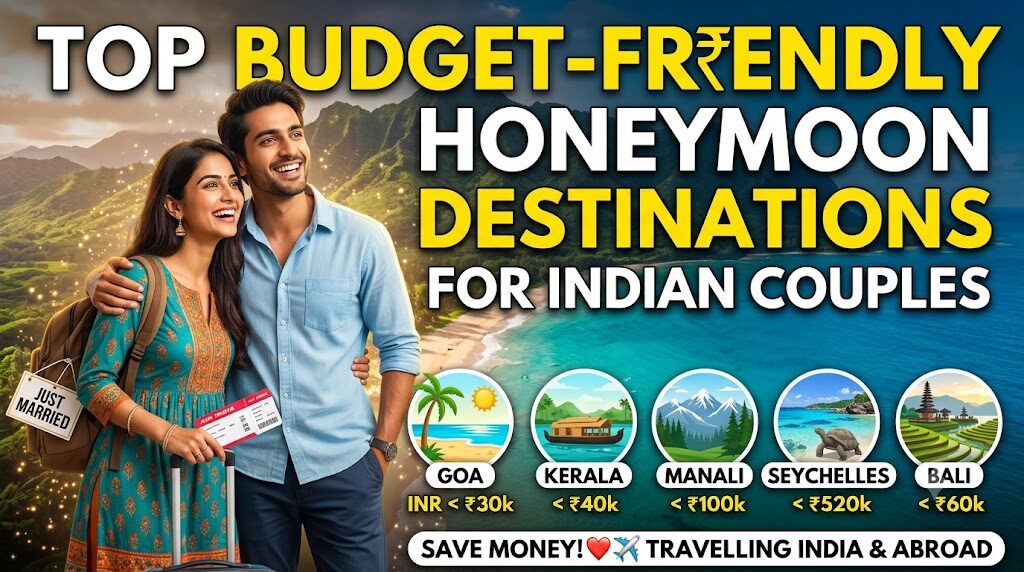 Top Budget-Friendly Honeymoon Destinations for Indian Couples
