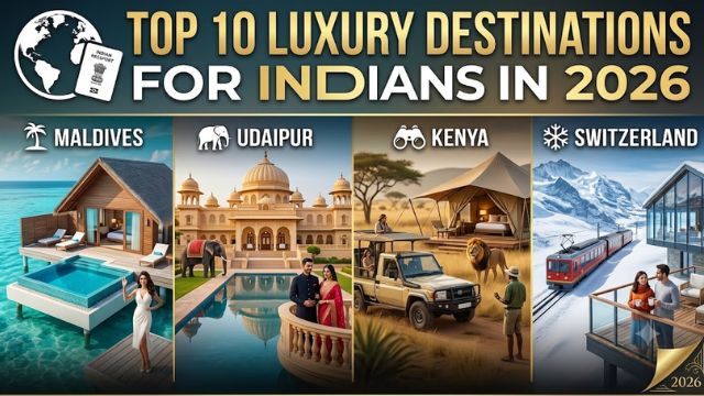 Top 10 Luxury Destinations for Indians in 2026