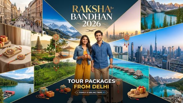 Raksha Bandhan 2026 Tour Packages from Delhi: Best Family & Sibling Trips