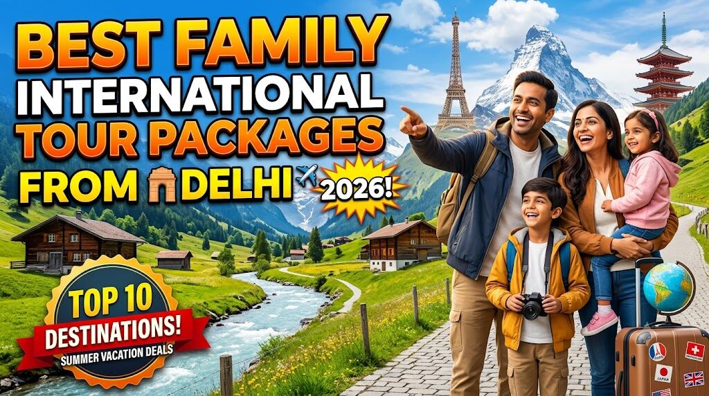 Best Family International Tour Packages from Delhi in 2026