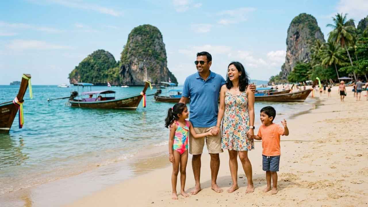 Where Can Families international trip under 1 lakh from Delhi?