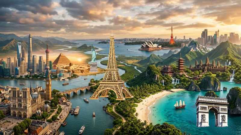Where to Travel International Destinations from Delhi by Month